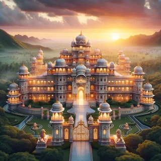 Beautiful palace